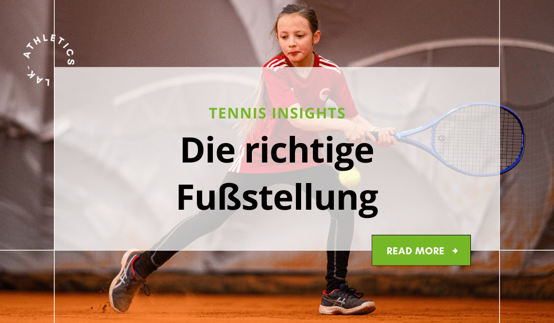 Die richtige Fußstellung