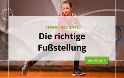 Die richtige Fußstellung